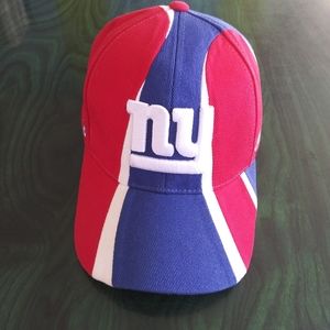 New York Giants Official Reebok Red And Blue Hat/